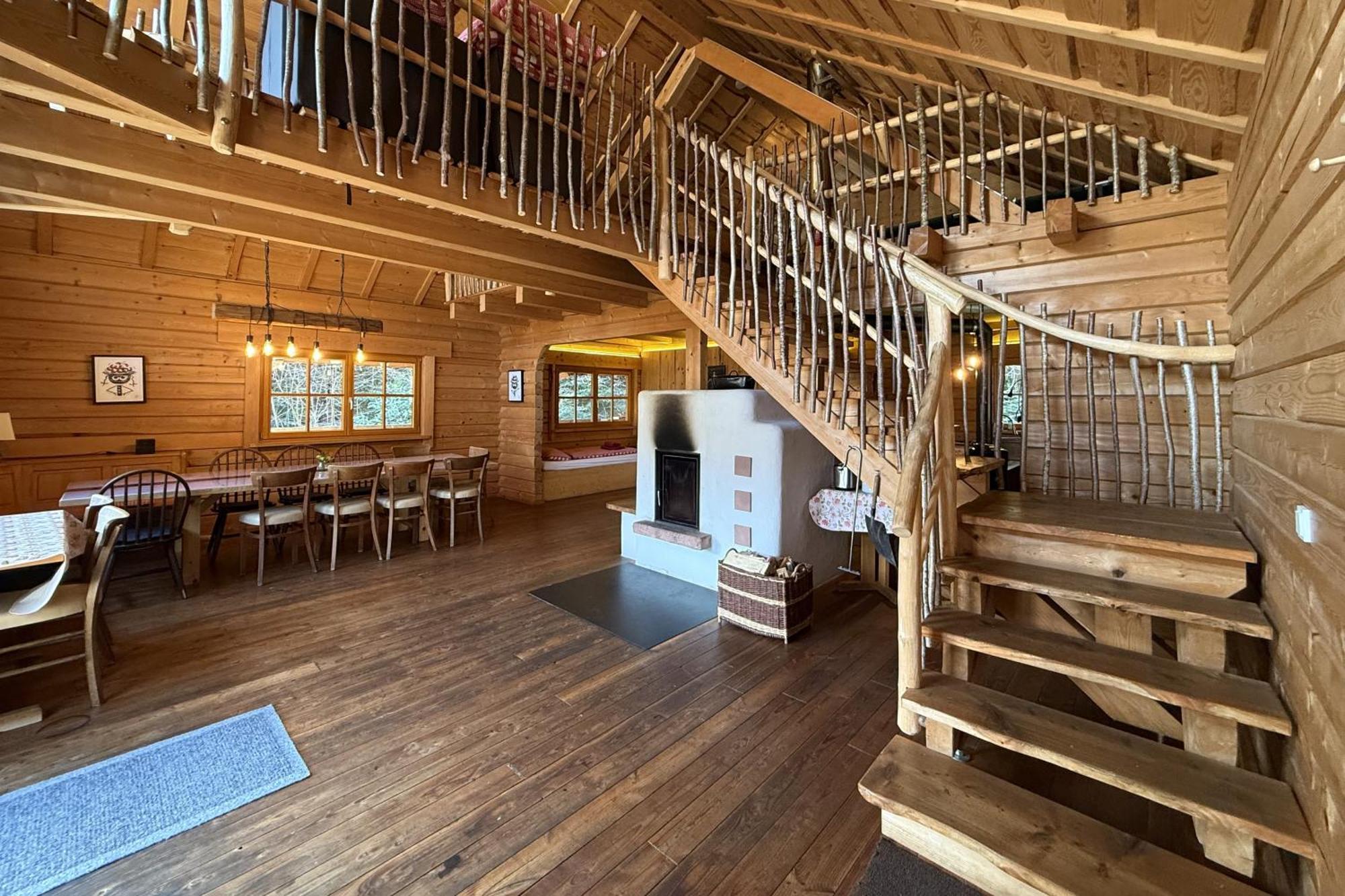 Schwarzwald Blockhaus - Sauna - Kamin - Mit Bettwaesche Und Handtuecher Schenkenzell Exterior foto